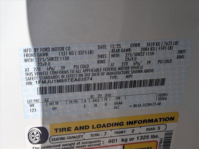 New 2026 Ford Expedition Platinum w/ Driver's Package AWD/4WD image 17