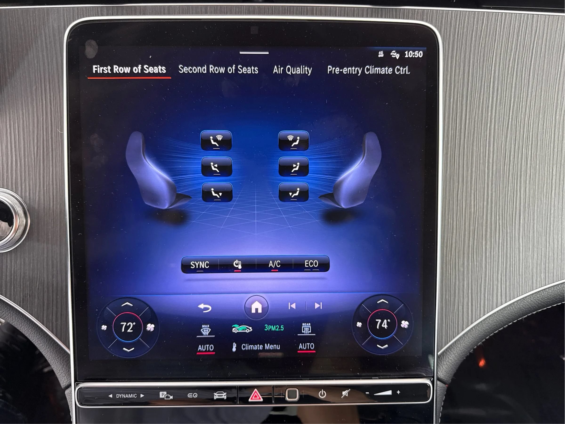 Used 2023 Mercedes-Benz EQS 450+ 4MATIC SUV w/ Acoustic Comfort Package image 35