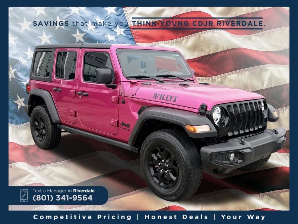 Used 2022 Jeep Wrangler Unlimited Sport image 1
