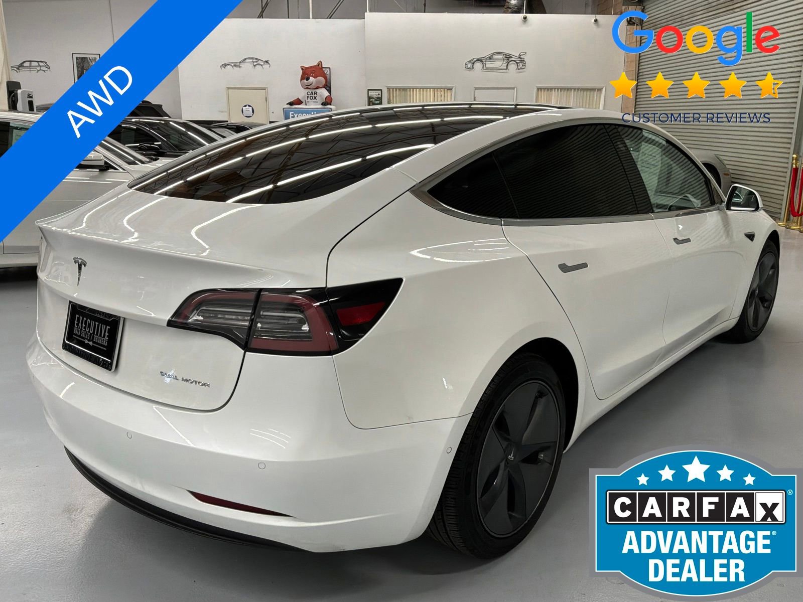Used 2020 Tesla Model 3 Long Range AWD/4WD image 5