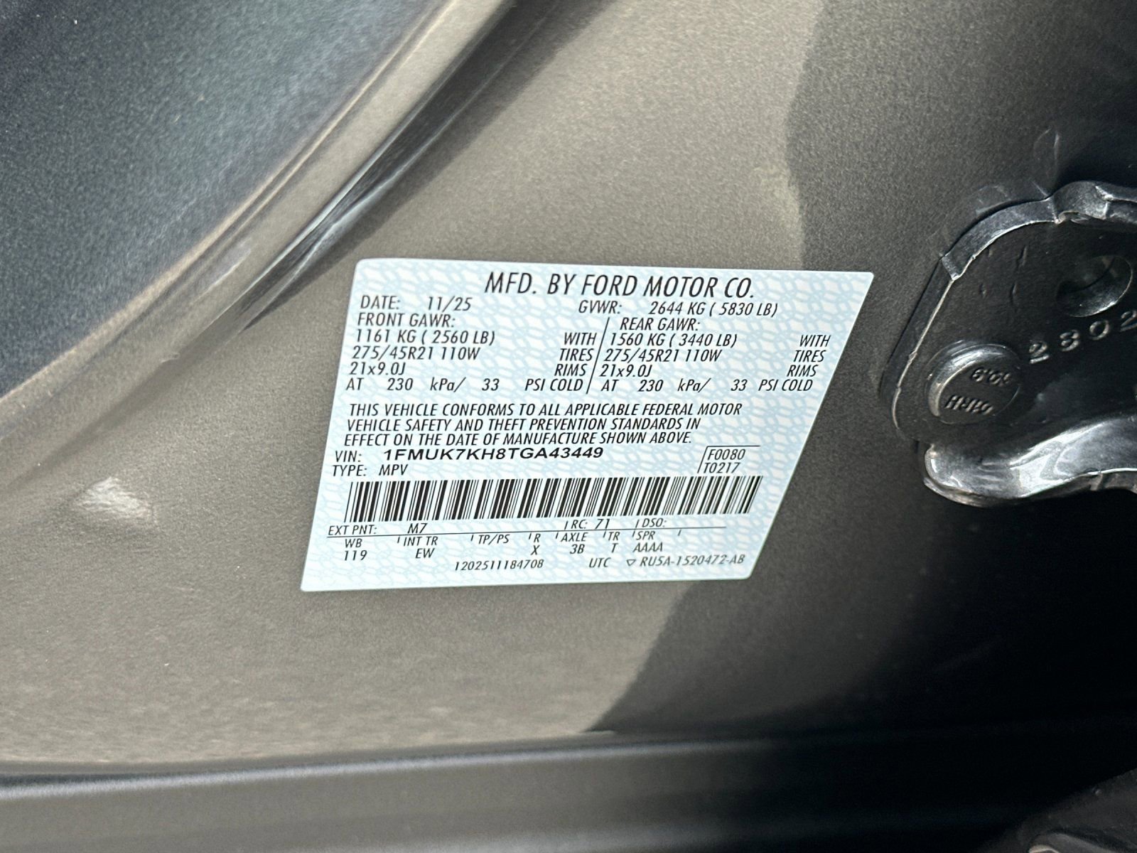 New 2026 Ford Explorer ST-Line w/ ST-Line Street Pack image 35