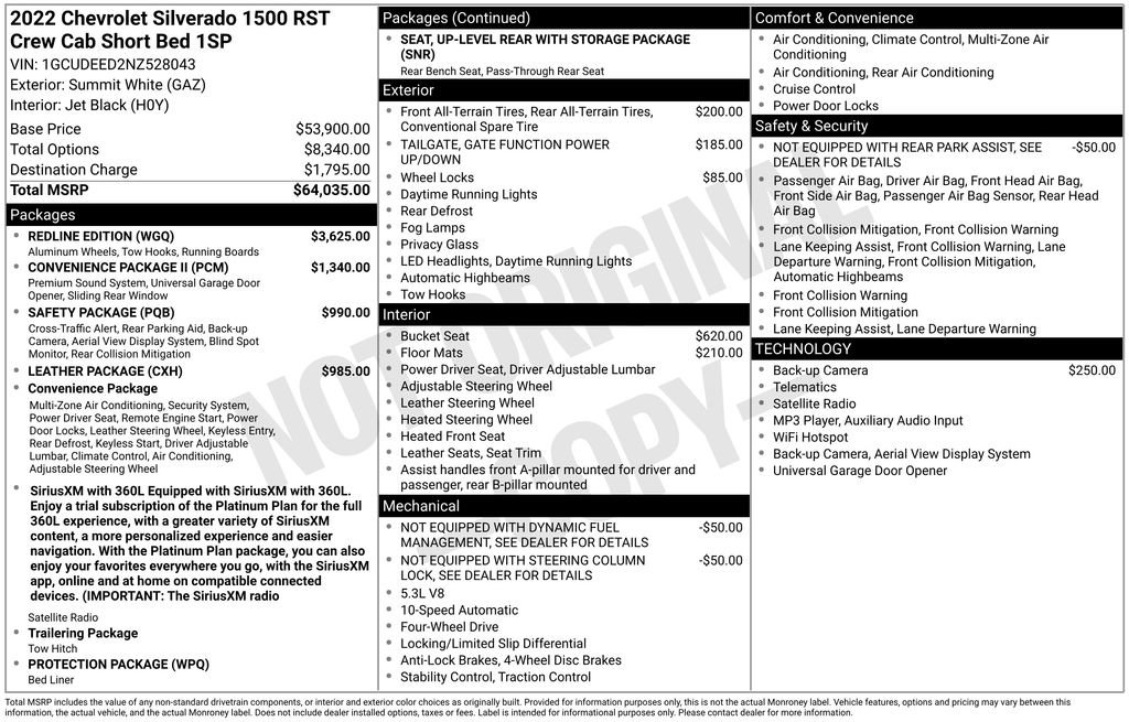 Used 2022 Chevrolet Silverado 1500 RST w/ Redline Edition AWD/4WD image 15