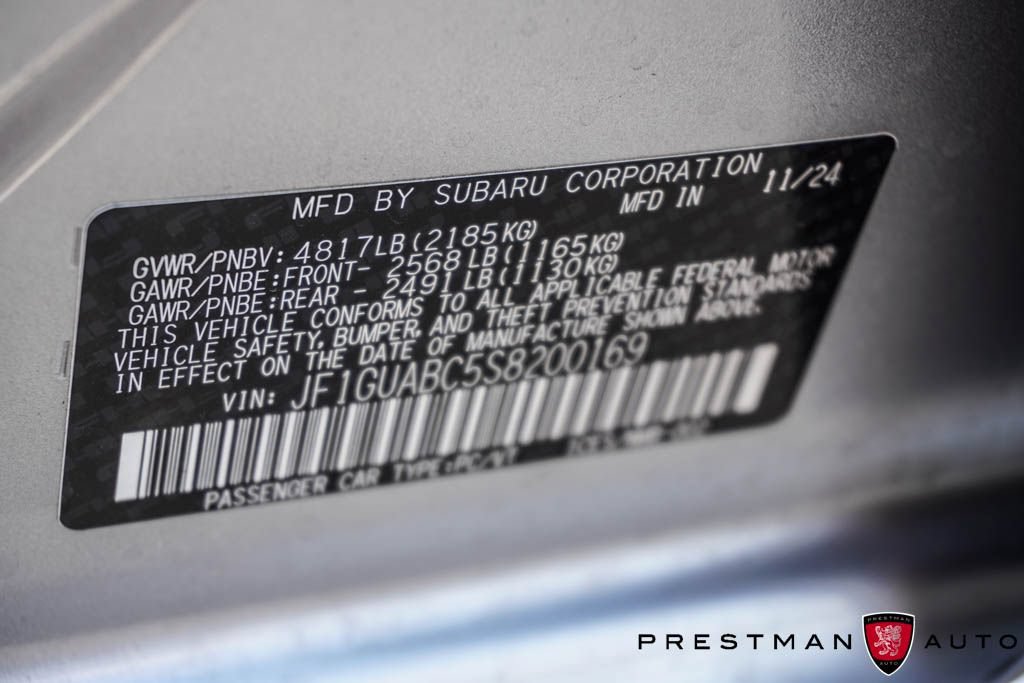 Used 2025 Subaru Impreza 2.0i AWD/4WD image 15