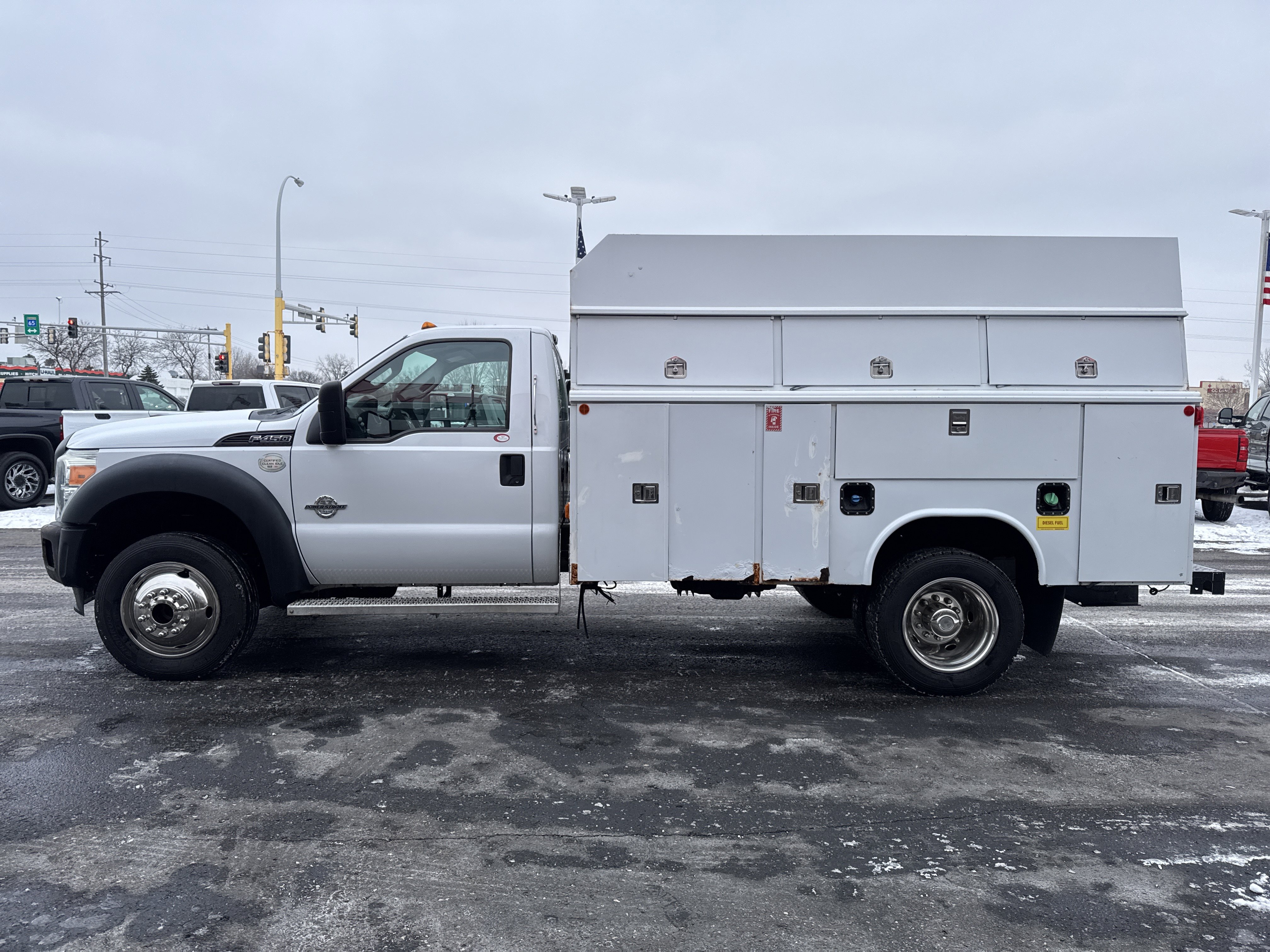 Used 2014 Ford F450 XL w/ Snow Plow Prep Package image 4