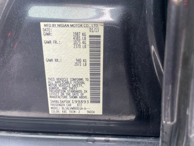 Used 2013 Nissan Altima 3.5 SL FWD image 5