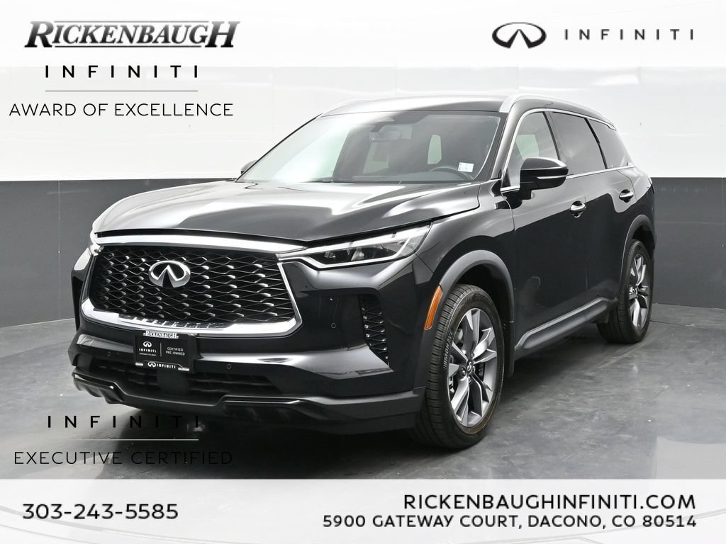 Certified 2023 INFINITI QX60 Luxe w/ Cargo Package AWD/4WD image 2