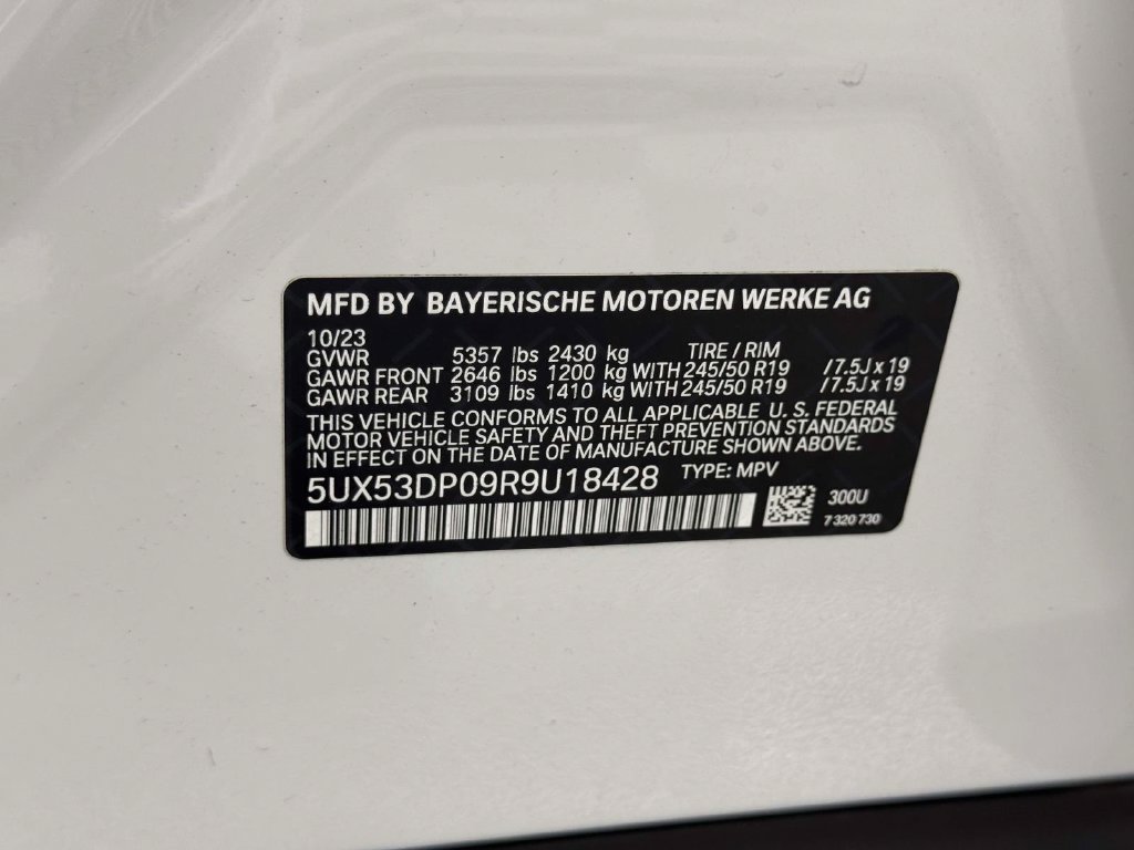 Used 2024 BMW X3 xDrive30i w/ Premium Package AWD/4WD image 33