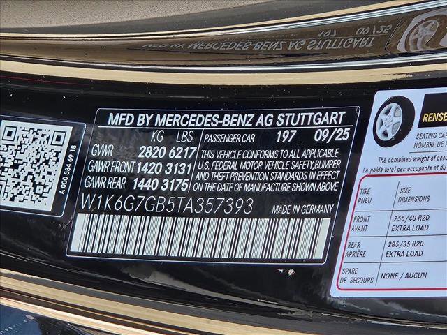 New 2026 Mercedes-Benz S 580 4MATIC Sedan image 19