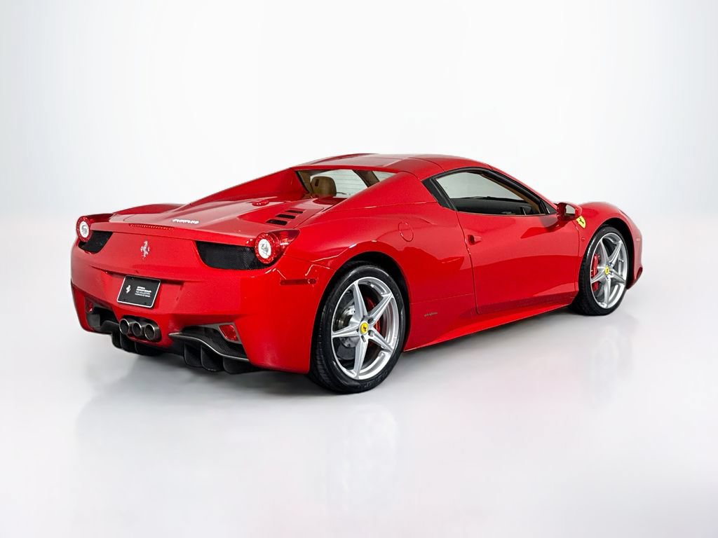 Certified 2015 Ferrari 458 Spider RWD image 9