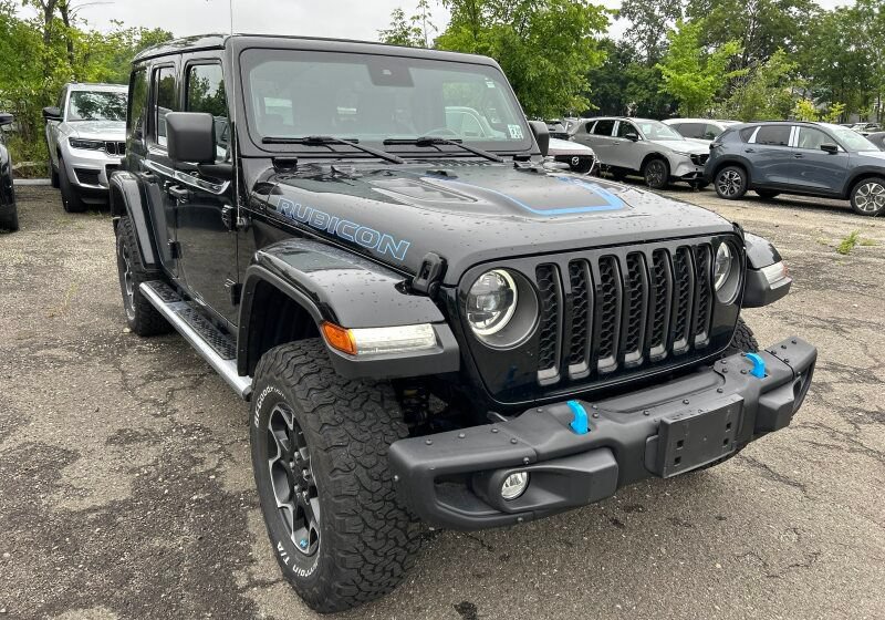 Used 2023 Jeep Wrangler Unlimited Rubicon 4xe w/ Steel Bumper Group