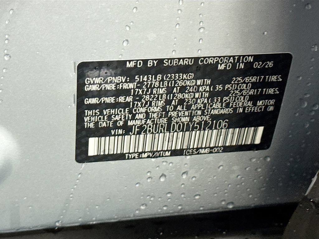 New 2026 Subaru Outback Wilderness AWD/4WD image 32