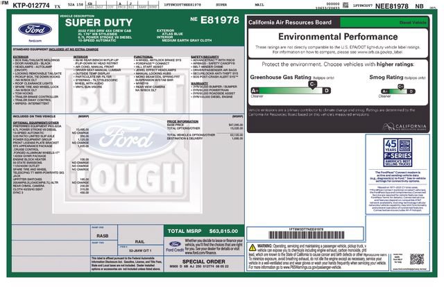 Used 2022 Ford F350 XL w/ STX Appearance Package AWD/4WD image 26