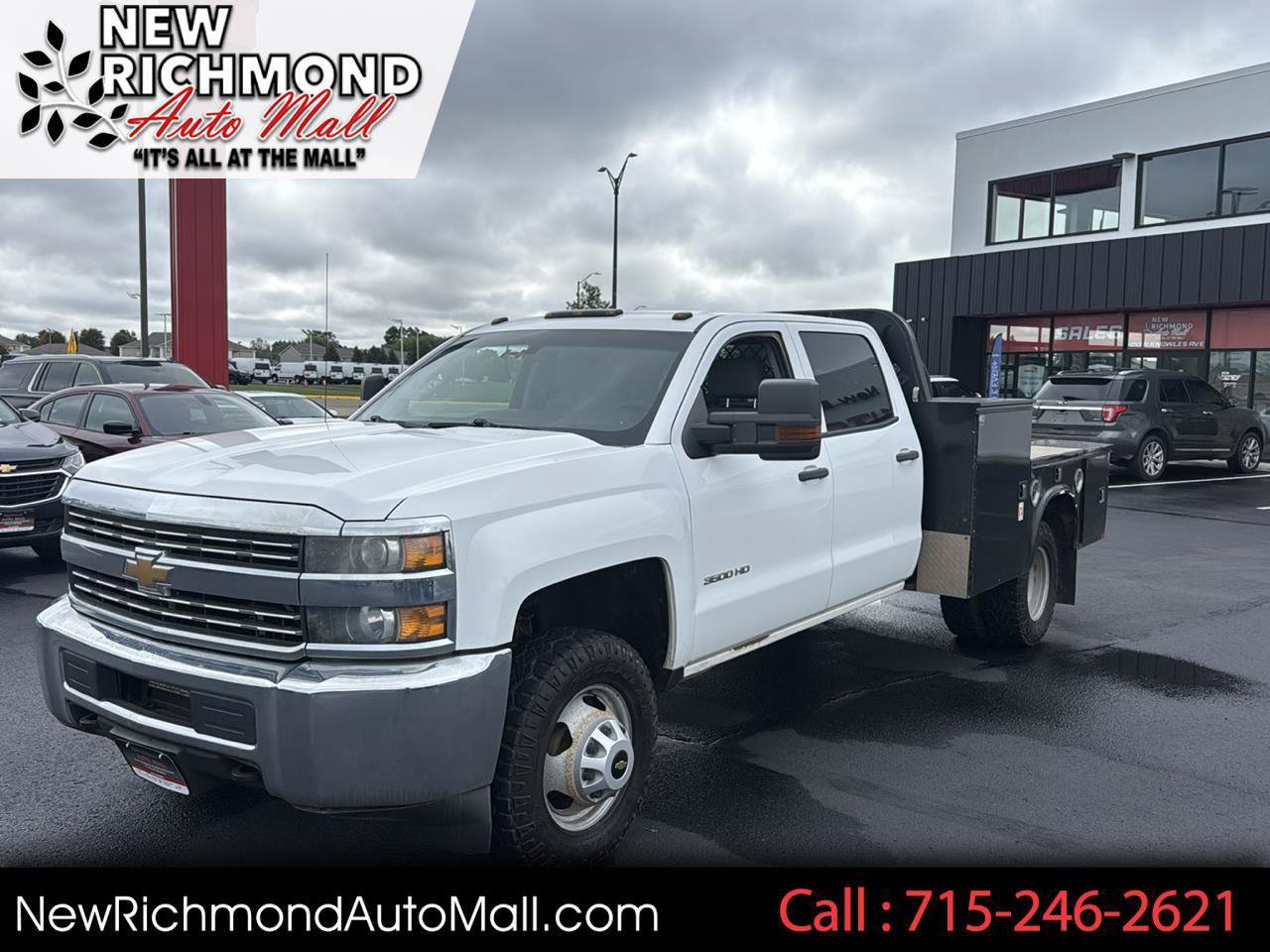 Used 2015 Chevrolet Silverado 3500 W/T w/ WT Convenience Package AWD/4WD image 1