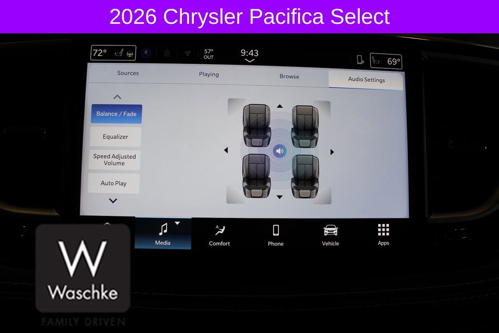 New 2026 Chrysler Pacifica Select image 43