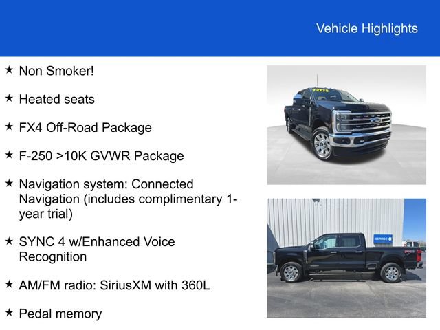 Used 2024 Ford F250 Lariat w/ Lariat Ultimate Package AWD/4WD image 2