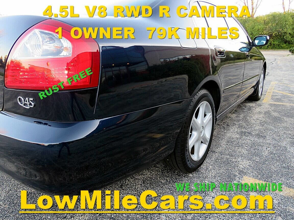 Used 2004 INFINITI Q45 Luxury RWD image 35