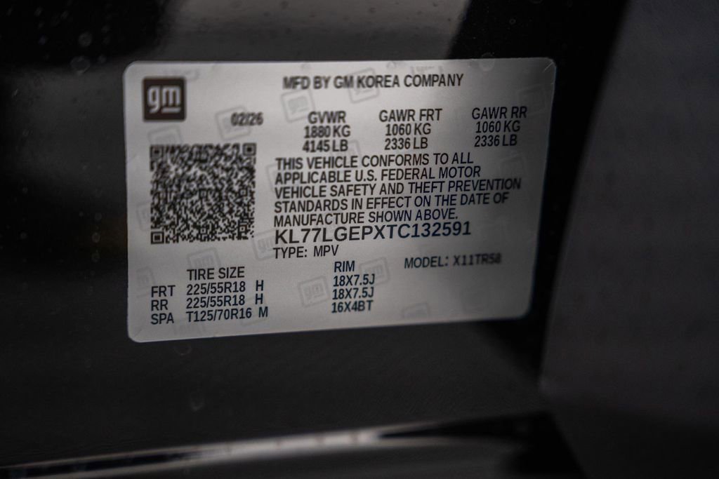 New 2026 Chevrolet Trax RS w/ Sunroof Package FWD image 38