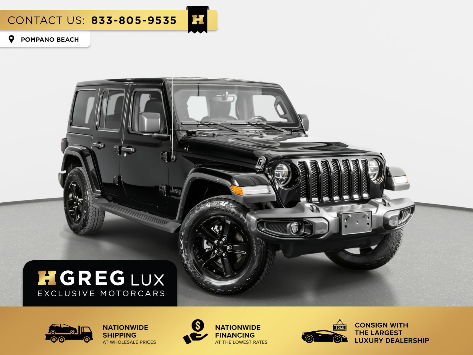 Used 2021 Jeep Wrangler Unlimited Sahara AWD/4WD image 1