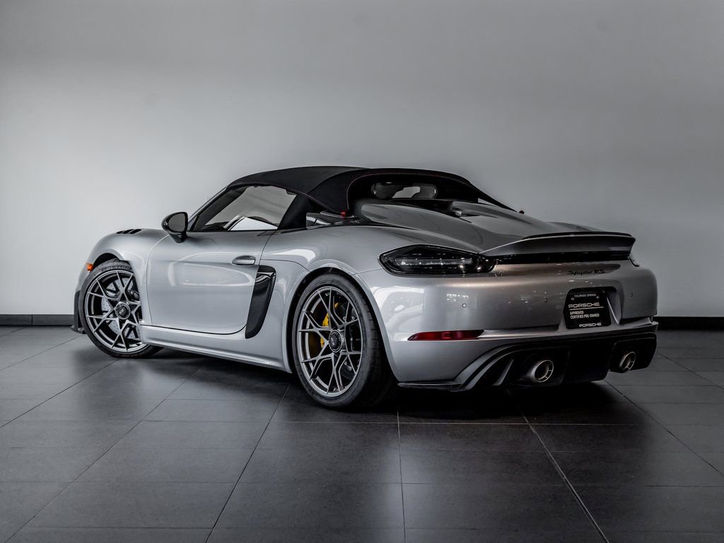 Certified 2024 Porsche 718 Boxster Spyder RS RWD image 3