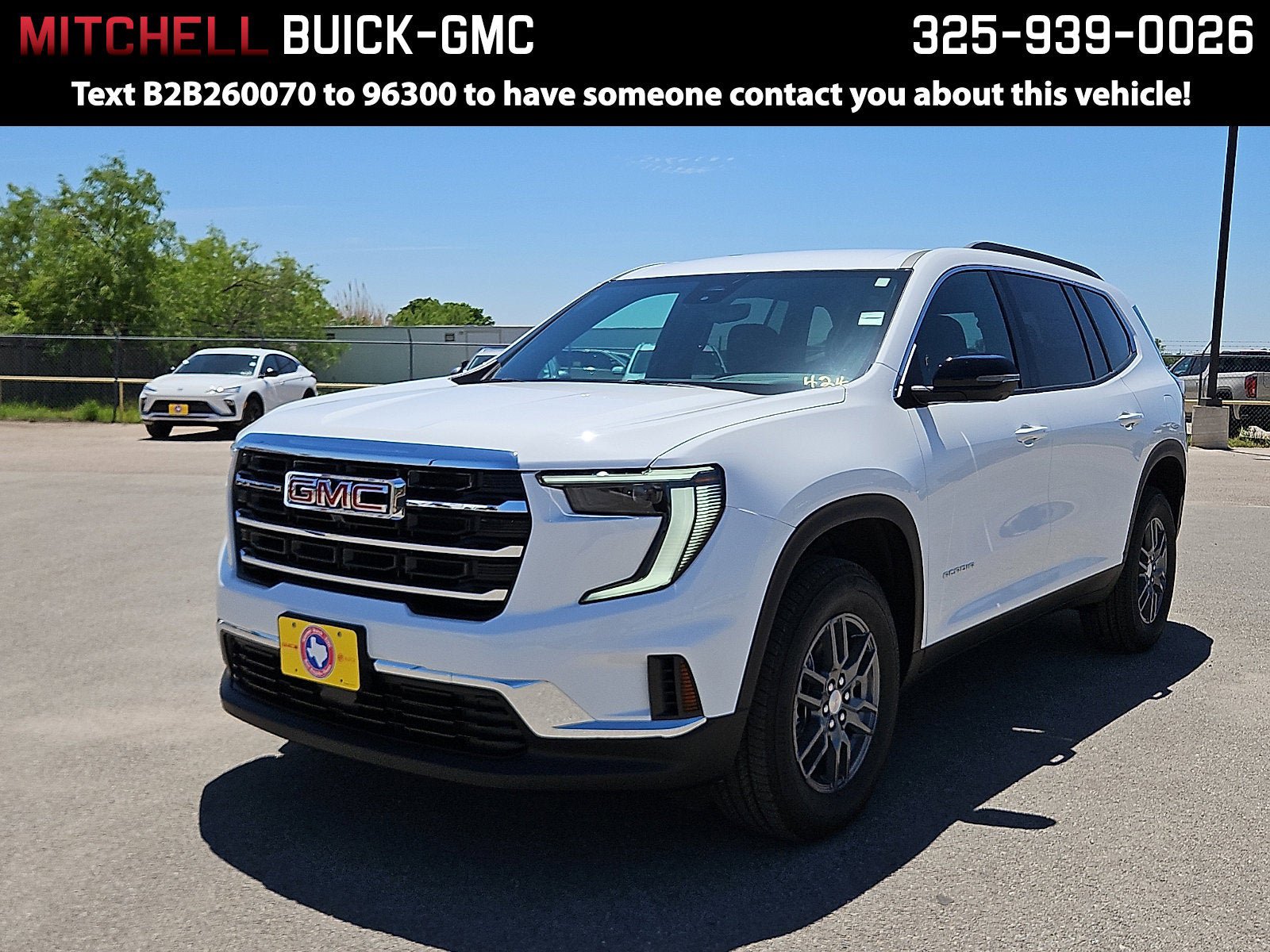 New 2026 GMC Acadia Elevation FWD image 1