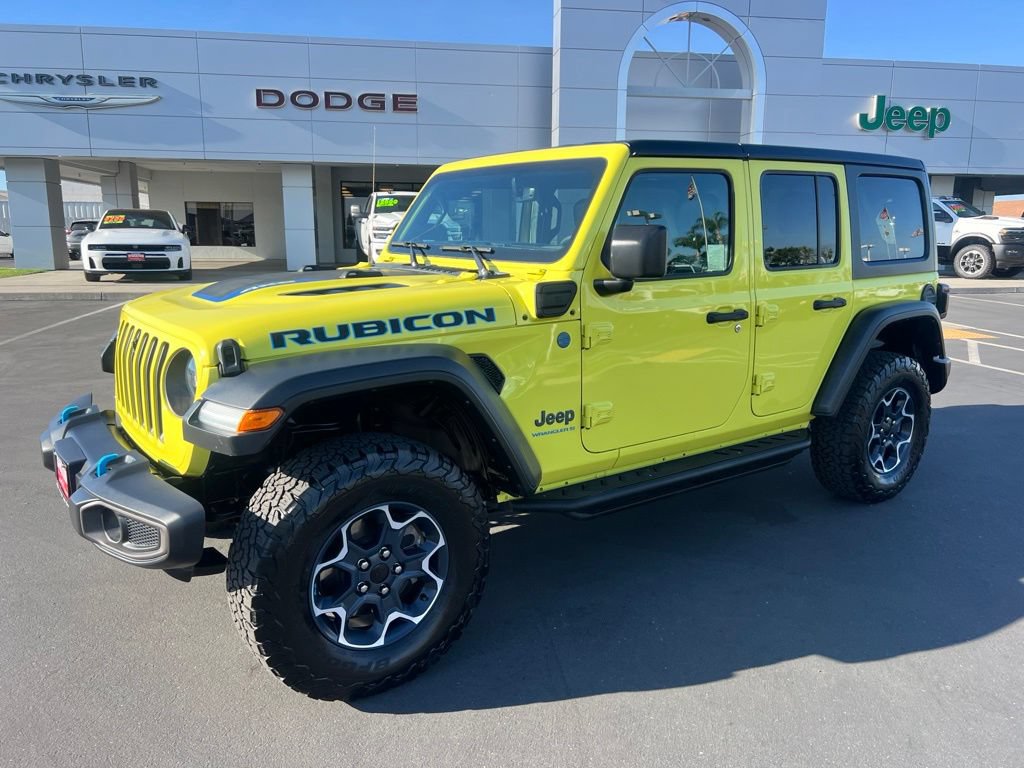 Used 2023 Jeep Wrangler Unlimited Rubicon 4xe AWD/4WD image 2