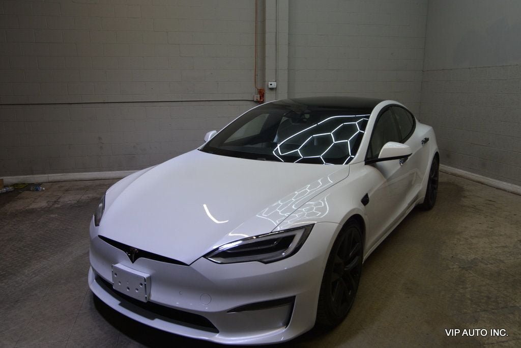 Used 2021 Tesla Model S Plaid AWD/4WD image 2