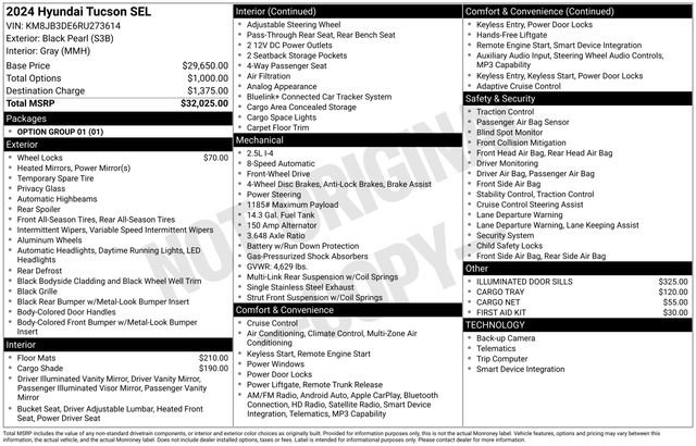 Used 2024 Hyundai Tucson SEL image 4