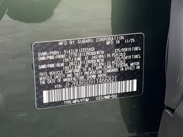 New 2026 Subaru Outback Limited XT image 32