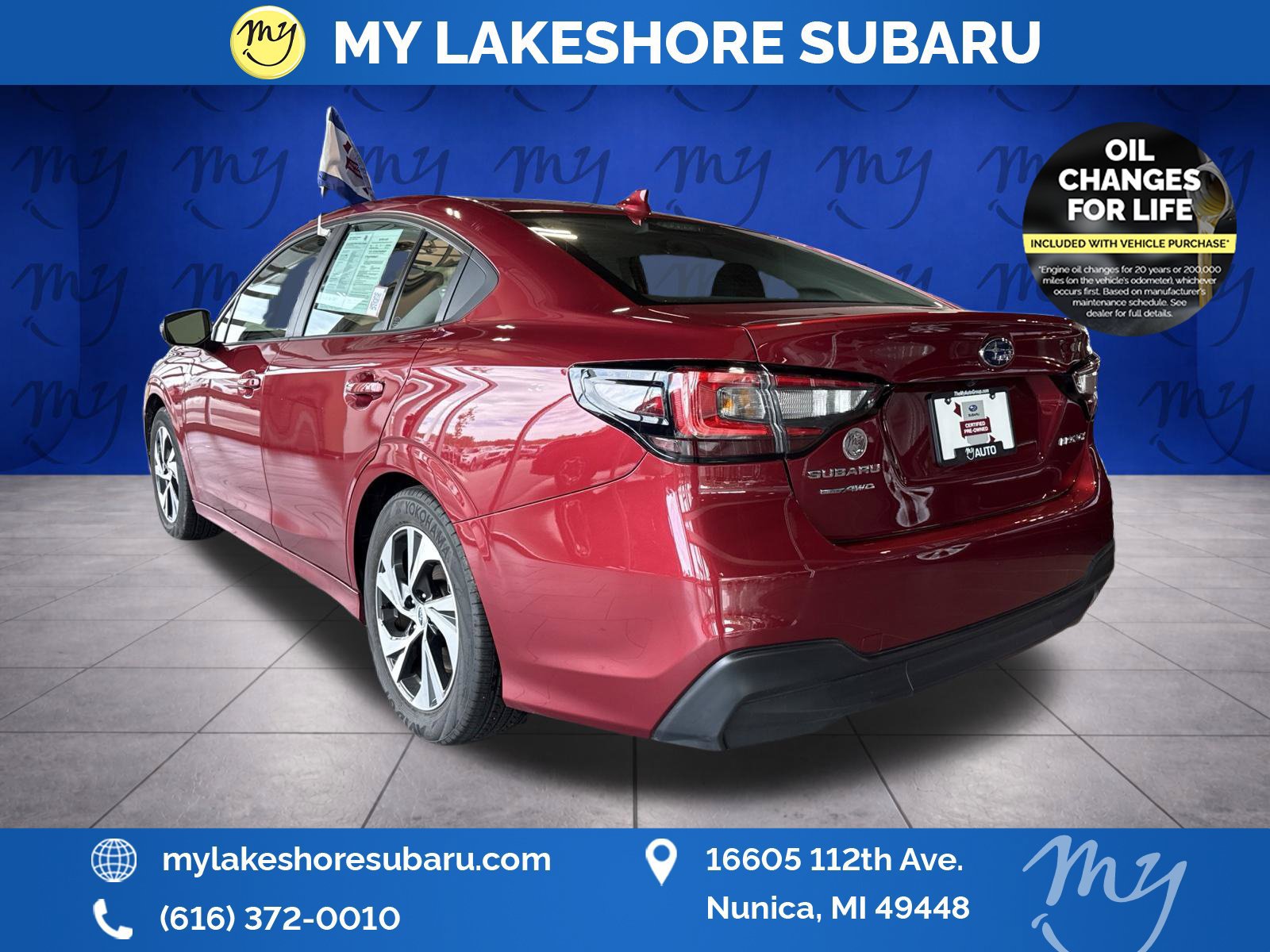 Certified 2025 Subaru Legacy Premium AWD/4WD image 9