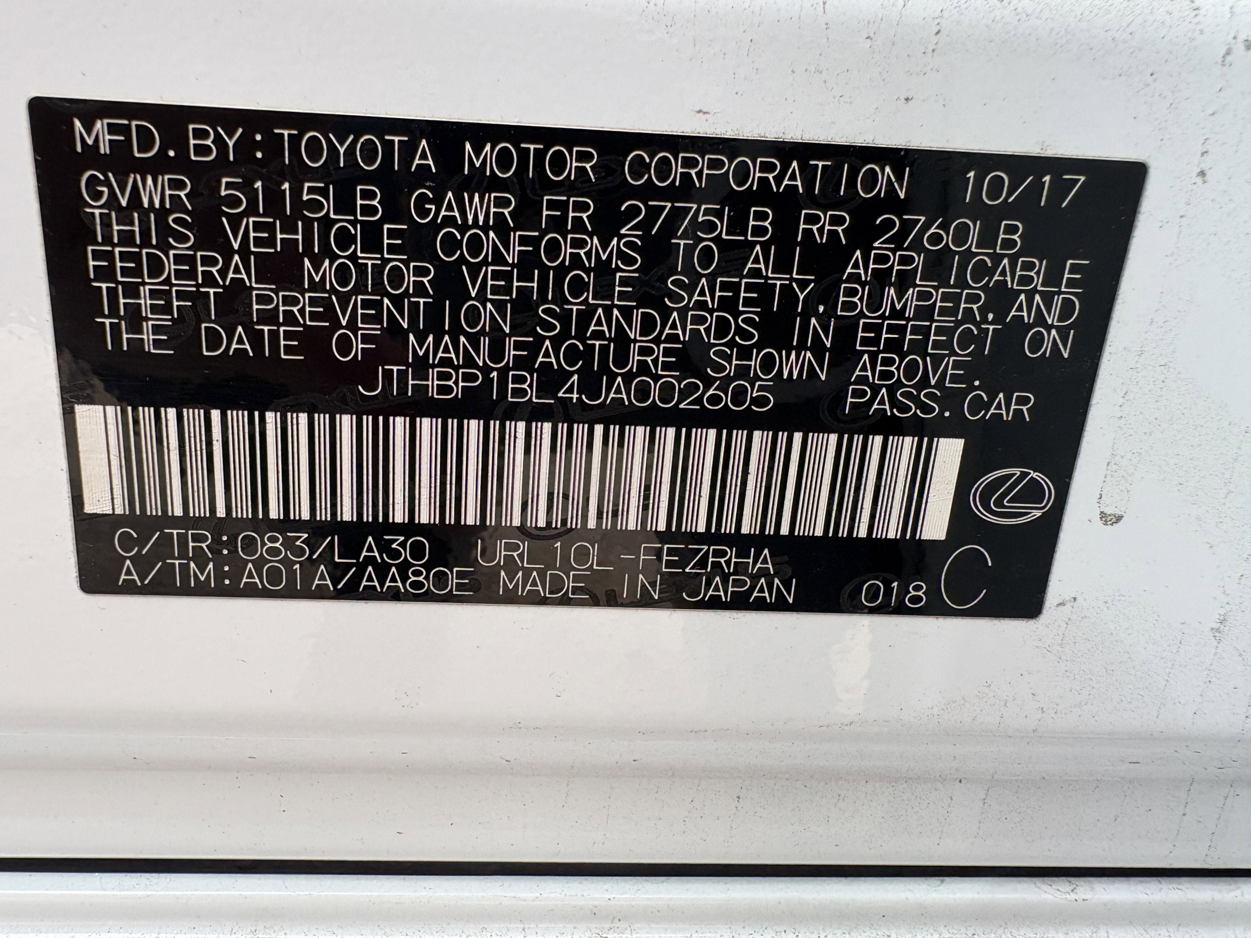 Used 2018 Lexus GS F RWD image 12