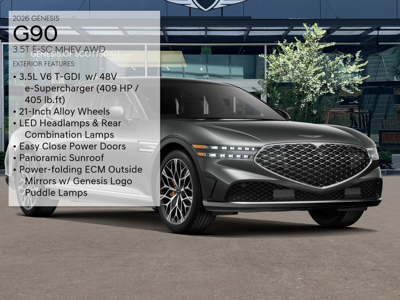 New 2026 Genesis G90 3.5T AWD/4WD image 3