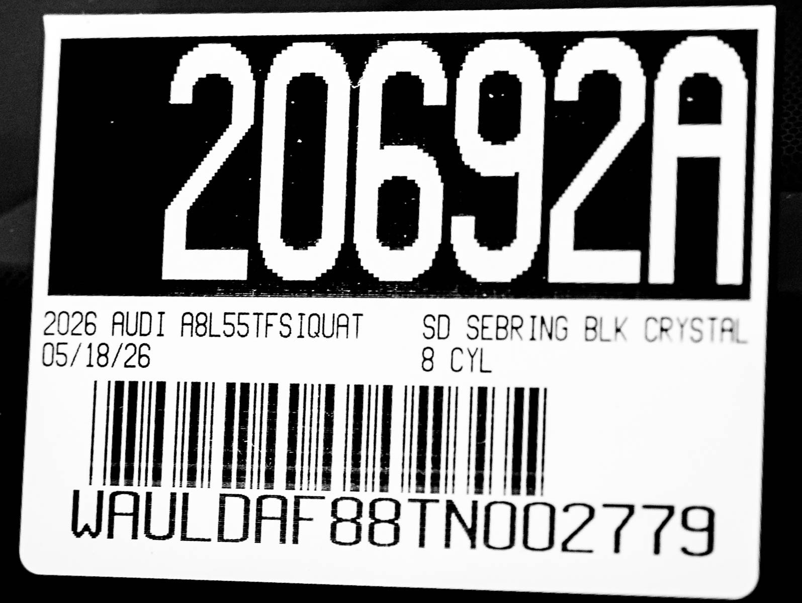 New 2026 Audi A8 L 3.0T AWD/4WD image 24