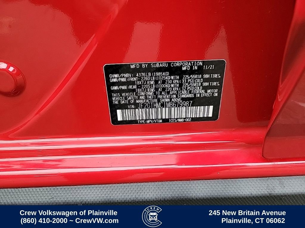 Used 2021 Subaru Crosstrek 2.5i Limited image 35