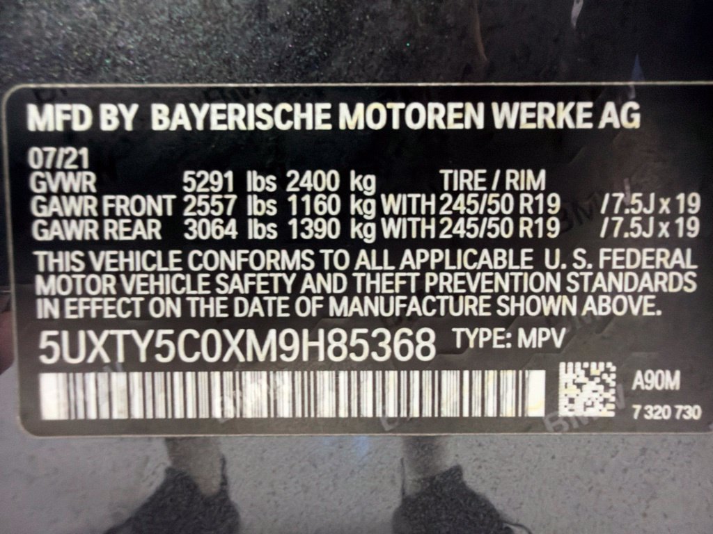 Used 2021 BMW X3 xDrive30i w/ M Sport Package AWD/4WD image 15