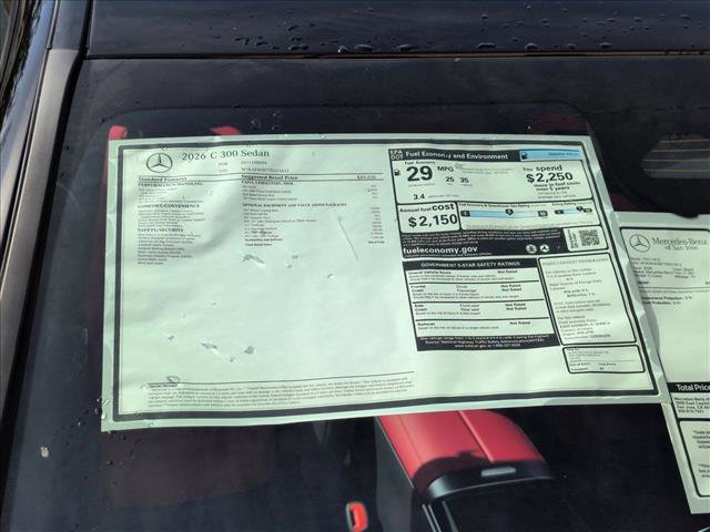 New 2026 Mercedes-Benz C 300 Sedan image 18