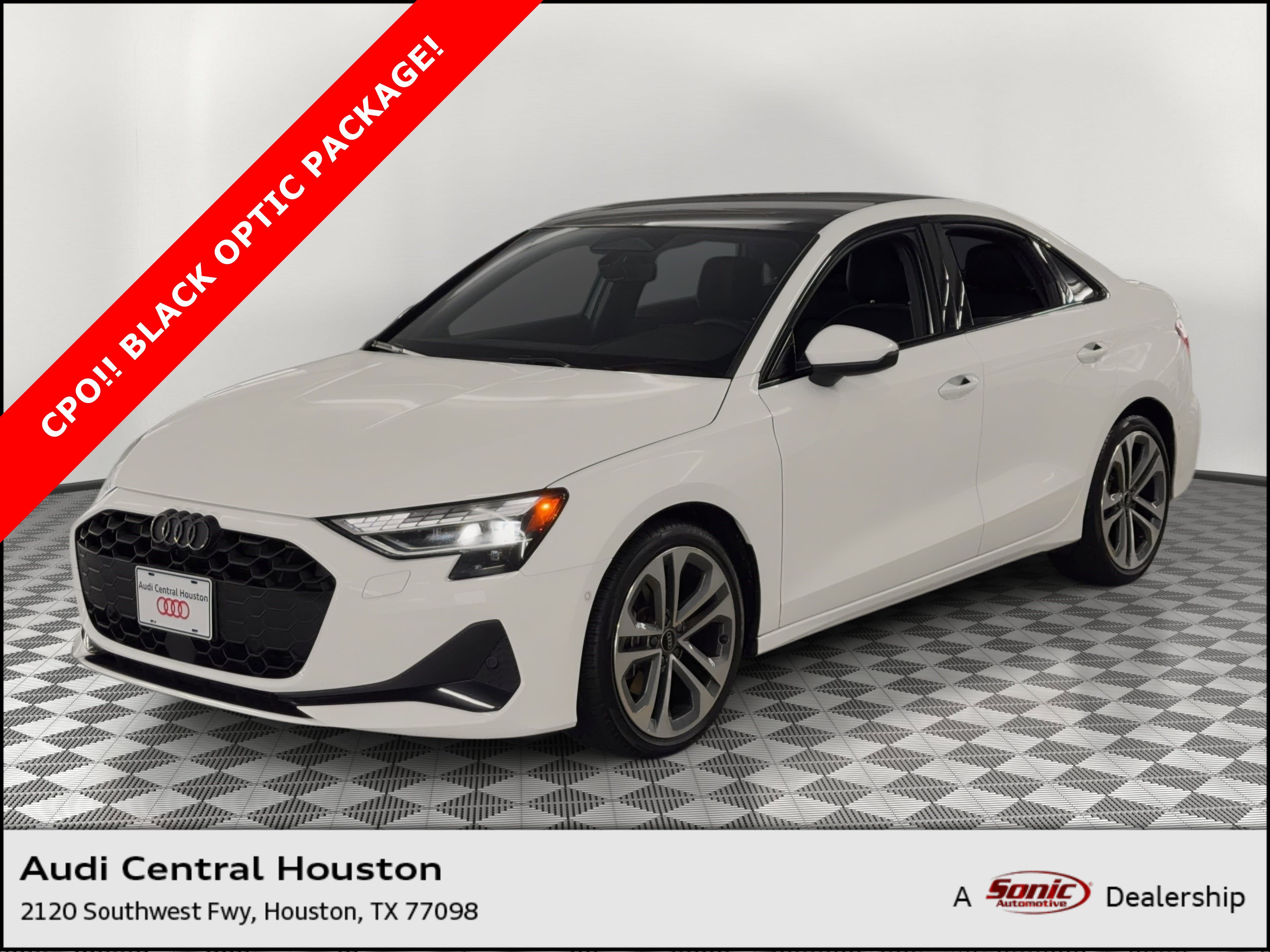 Certified 2026 Audi A3 2.0T Premium w/ Black Optic Package
