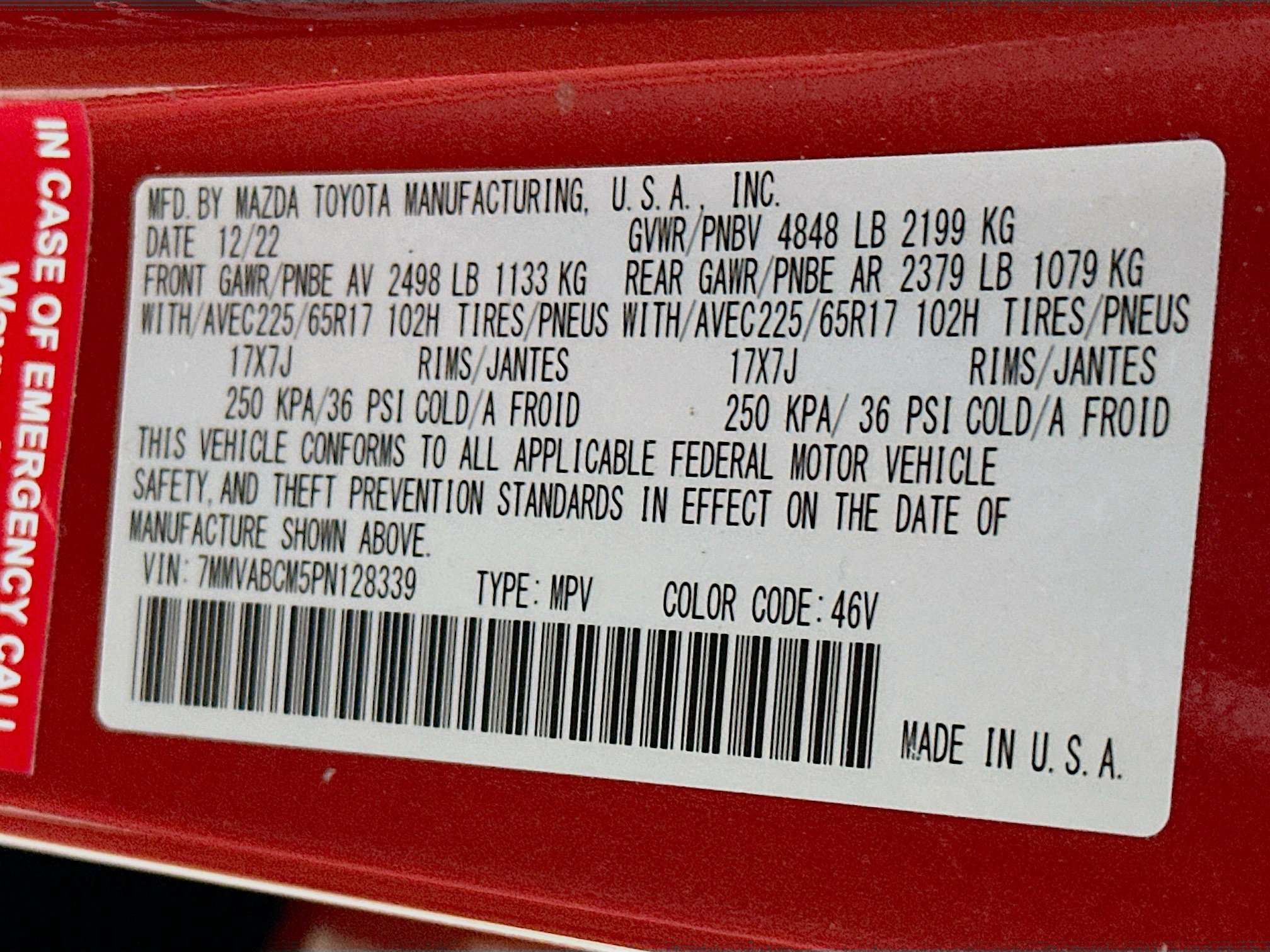 Used 2023 MAZDA CX-50 2.5 S w/ Cargo Package image 12