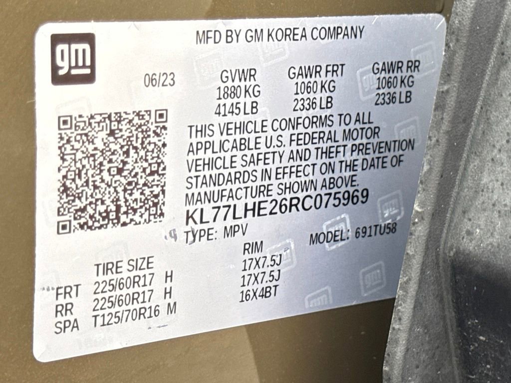 Used 2024 Chevrolet Trax LT w/ Sunroof Package image 28