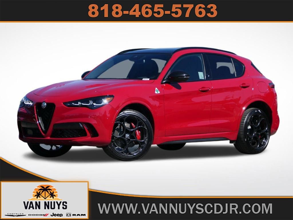 New 2024 Alfa Romeo Stelvio Quadrifoglio w/ Active Assist Plus Package