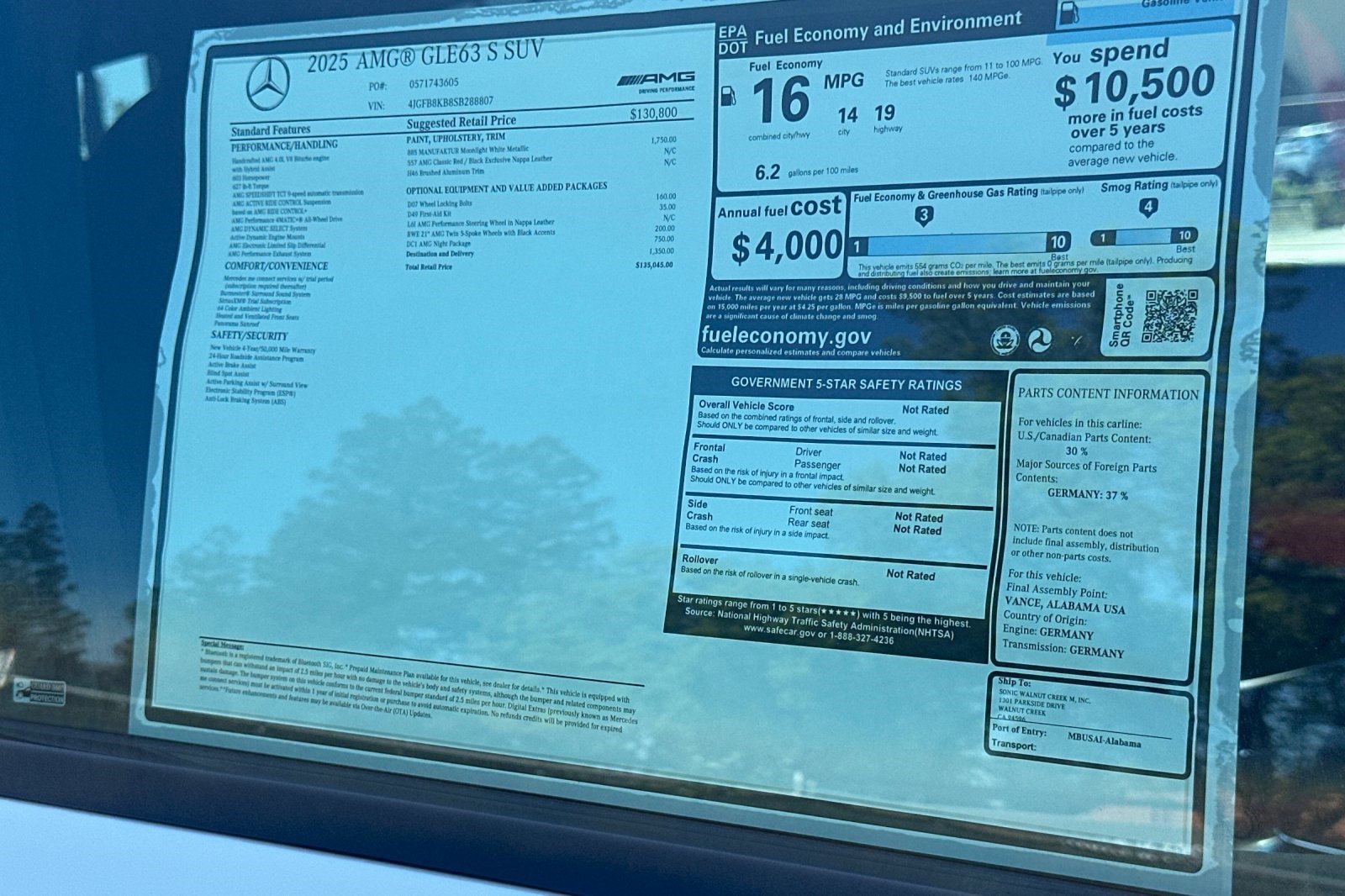 Certified 2025 Mercedes-Benz GLE 63 AMG S image 30