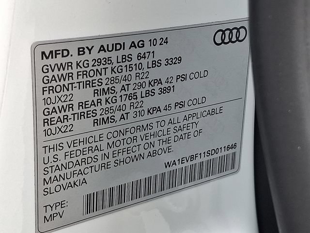 Used 2025 Audi Q8 Premium Plus AWD/4WD image 25