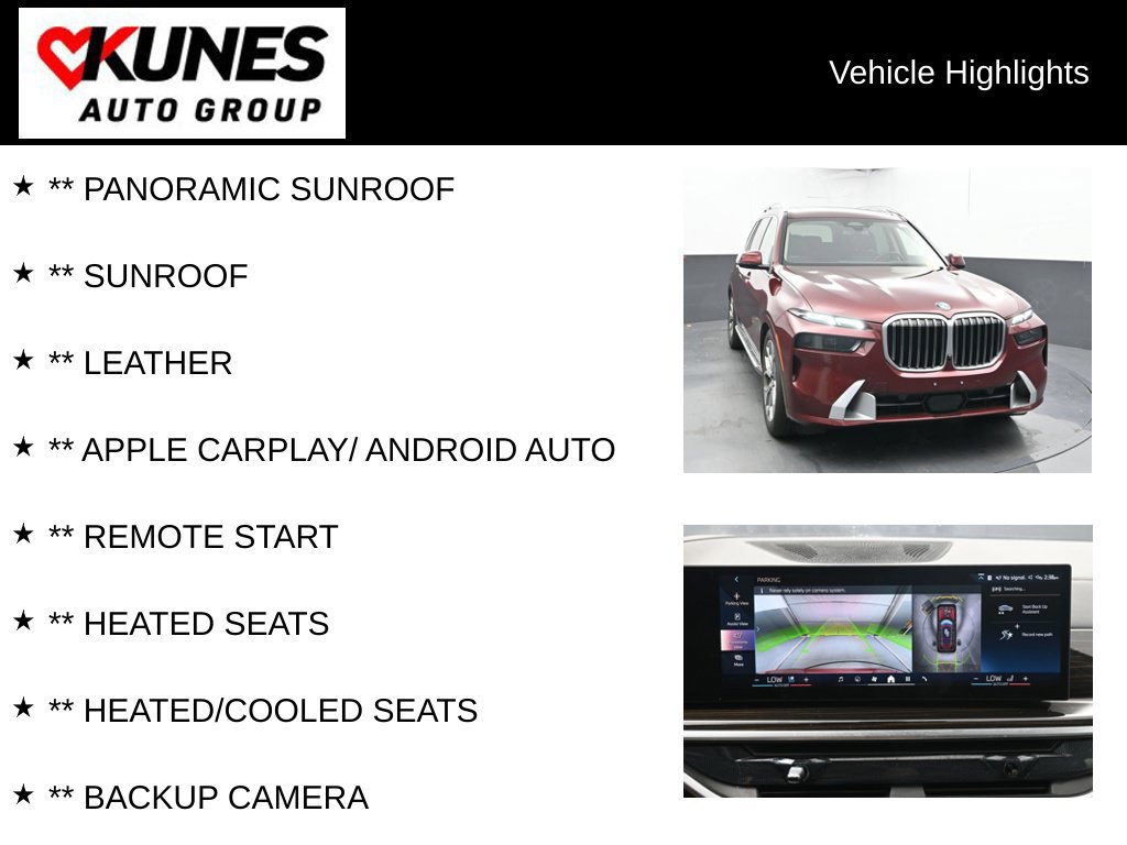 Used 2025 BMW X7 xDrive40i AWD/4WD image 2