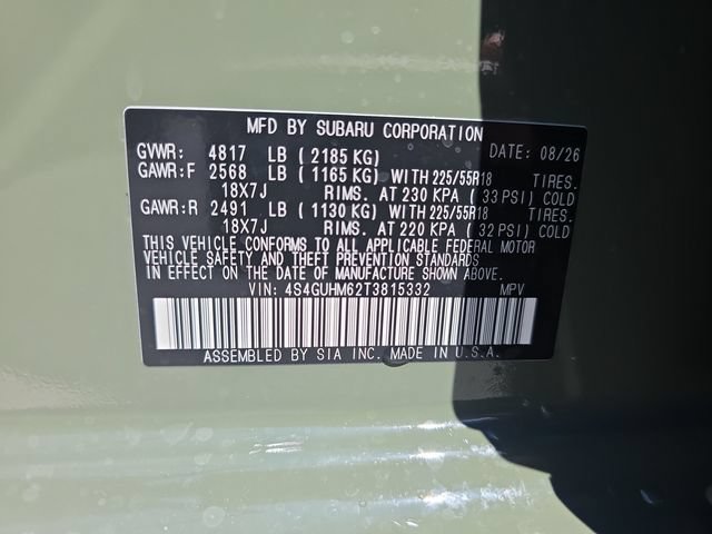 New 2026 Subaru Crosstrek 2.5i Limited AWD/4WD image 25
