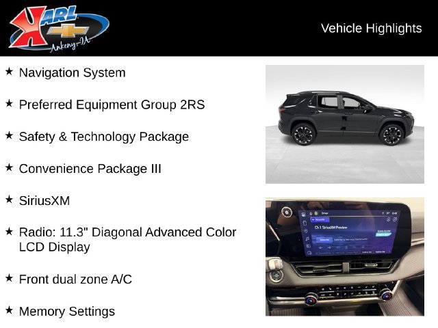 Certified 2025 Chevrolet Equinox RS w/ Safety and Technology Package AWD/4WD image 2