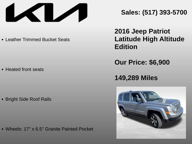 Used 2016 Jeep Patriot High Altitude AWD/4WD image 15
