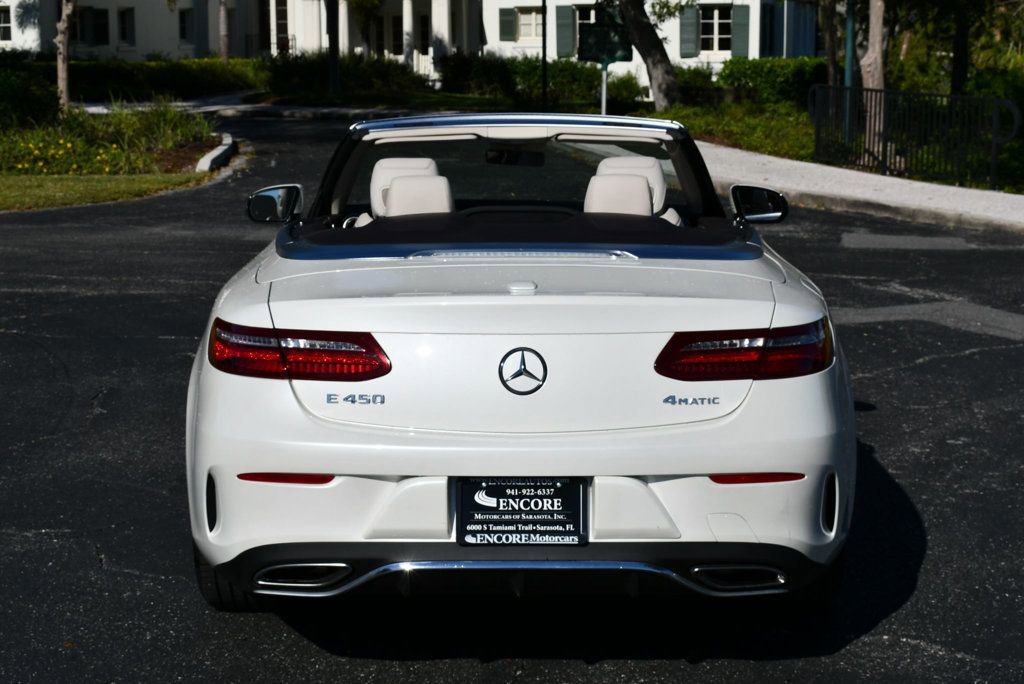 Used 2019 Mercedes-Benz E 450 4MATIC Cabriolet w/ Premium 1 Package image 39