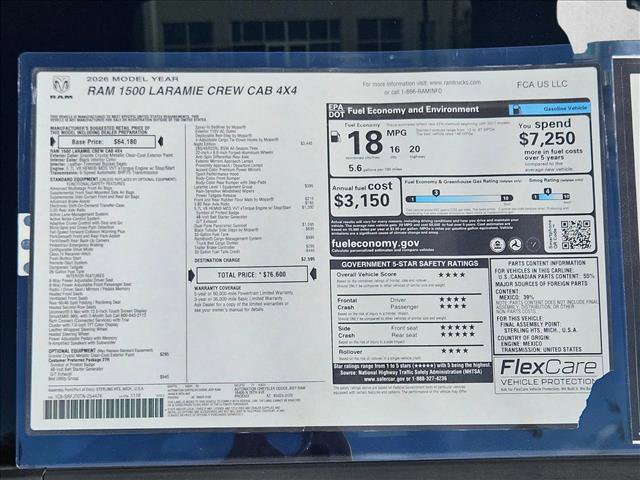 New 2026 RAM 1500 Laramie w/ Night Edition image 16