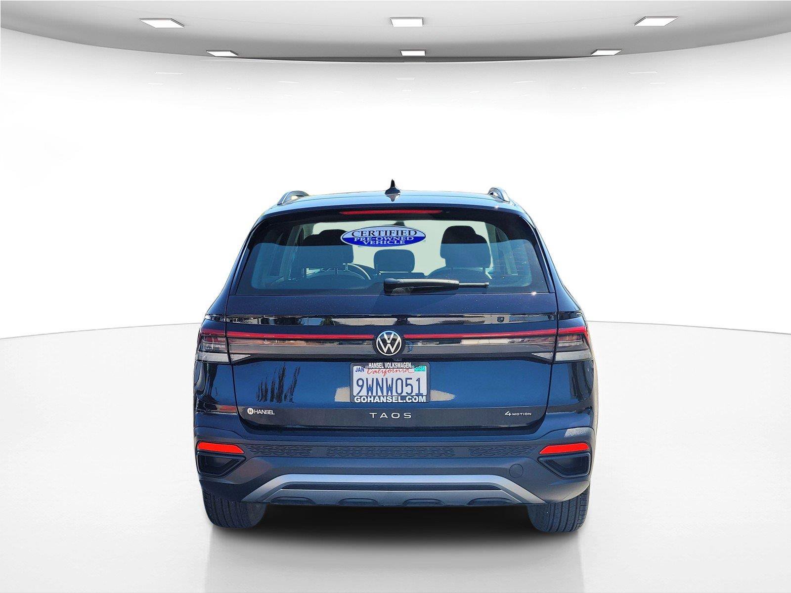 Certified 2025 Volkswagen Taos S AWD/4WD image 7