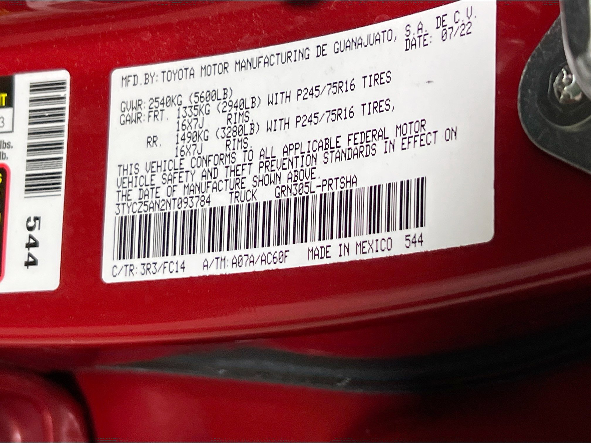 Used 2022 Toyota Tacoma SR5 image 29