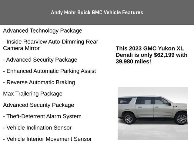Used 2023 GMC Yukon XL Denali image 12
